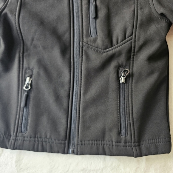 Snozu performance jacket Kid’s 4 black softshell - Picture 5 of 10
